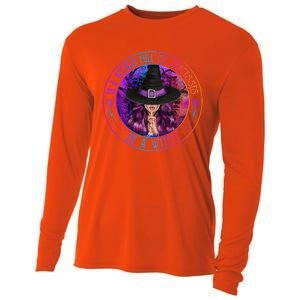 In A World Full Of Princesses Be A Witch Halloween Costume Gift Cooling Performance Long Sleeve Crew