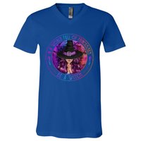 In A World Full Of Princesses Be A Witch Halloween Costume Gift V-Neck T-Shirt