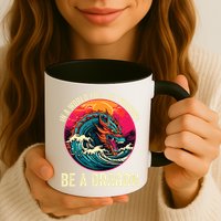 In A World Full Of Unicorns Be A Dragon Unicorns & Dragons Dragon Lovers Mug