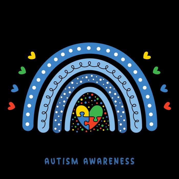 In April We Wear Blue Autism Awareness Mug