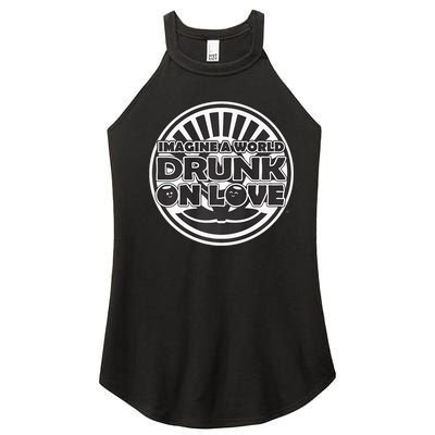 Imagine A World Drunk On Love With Big Women’s Perfect Tri Rocker Tank