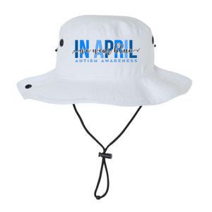 In April We Wear Blue Autism Awareness Legacy Cool Fit Booney Bucket Hat