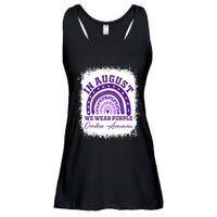 In August We Wear Purple Overdose Awareness Ladies Essential Flowy Tank