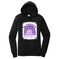 In August We Wear Purple Overdose Awareness Women's Pullover Hoodie