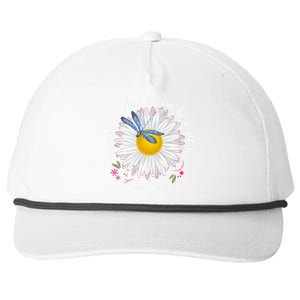 In A World Where You Can Be Anything Be Kind Daisy Snapback Five-Panel Rope Hat