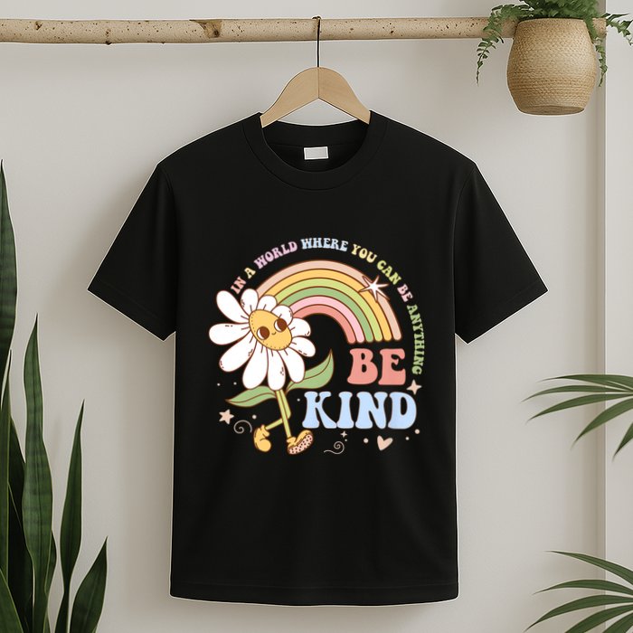 In A World Where You Can Be Anything Be Kind Kindness T-Shirt