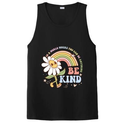 In A World Where You Can Be Anything Be Kind Kindness PosiCharge Competitor Tank