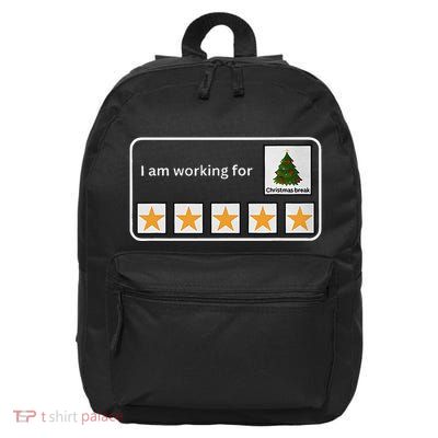 I Am Working For Christmas Break 16 in Basic Backpack