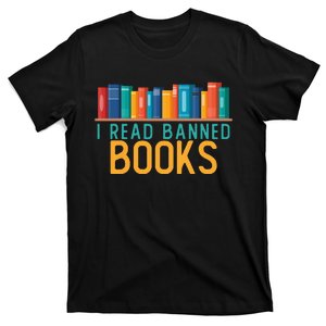 I Am With The Banned Books Funny I Read Banned Books T-Shirt