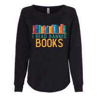 I Am With The Banned Books Funny I Read Banned Books Womens California Wash Sweatshirt