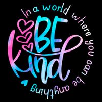 In A World Where You Can Be Anything Be Kind Kindness Gift Sustainable Bucket Hat