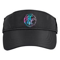 In A World Where You Can Be Anything Be Kind Kindness Gift Adult Drive Performance Visor