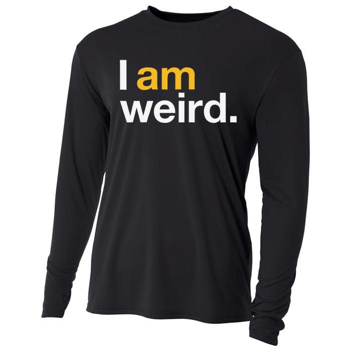 I Am Weird IM Weird Funny Halloween Cooling Performance Long Sleeve Crew