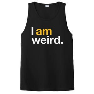 I Am Weird IM Weird Funny Halloween PosiCharge Competitor Tank