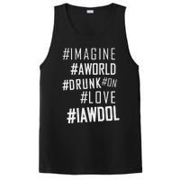 Imagine A World Drunk On Love Color Premium PosiCharge Competitor Tank