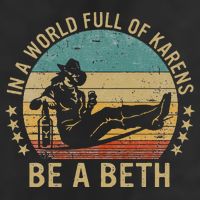 In A World Full Of Karens Be A Beth Adult Drive Performance Visor