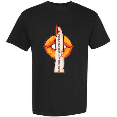 In April We Wear Orange Infertility Awareness Garment-Dyed Heavyweight T-Shirt