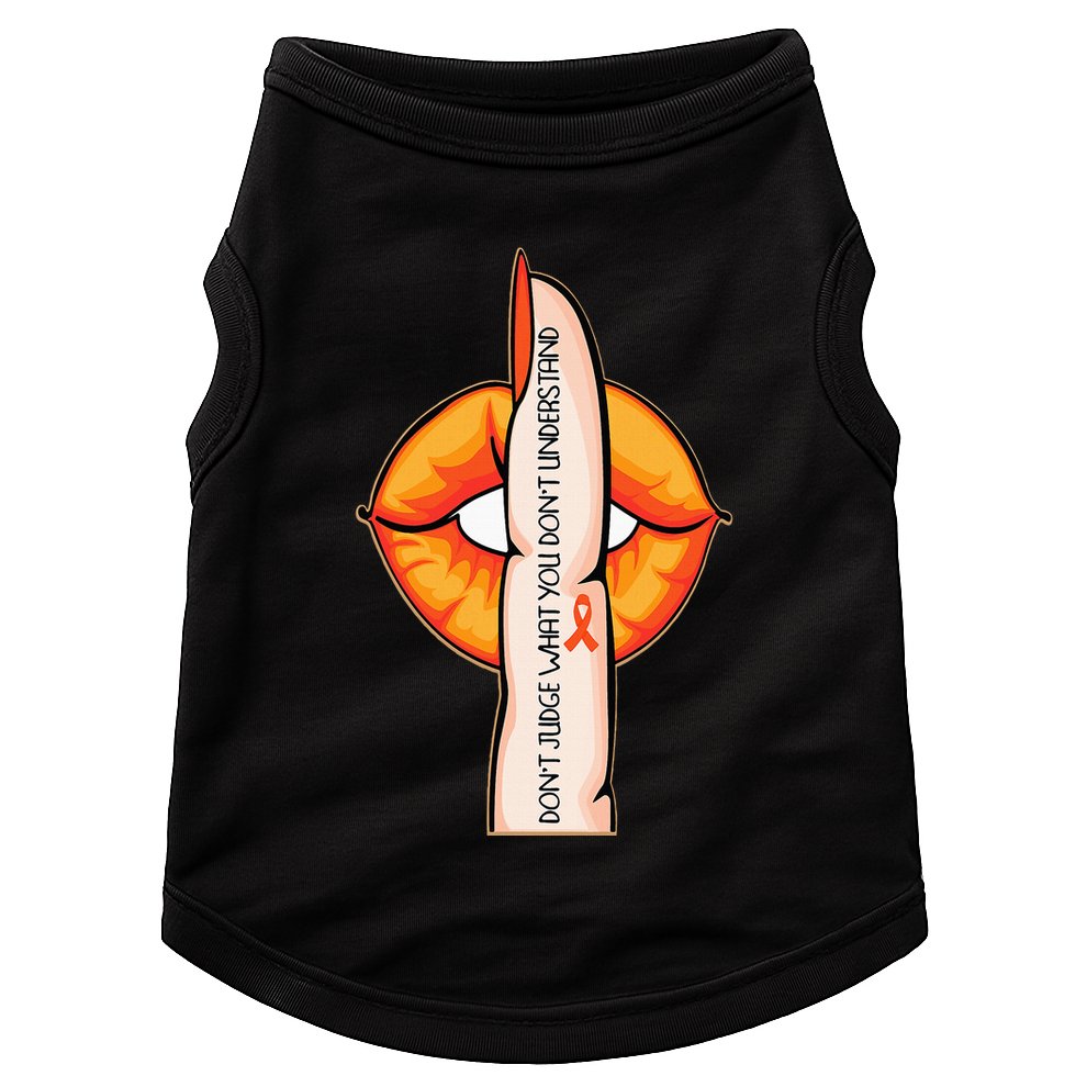 In April We Wear Orange Infertility Awareness Doggie Tank