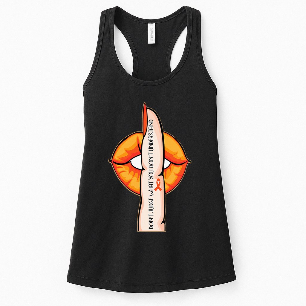 In April We Wear Orange Infertility Awareness Womens Tank Top