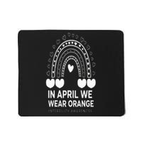 In April We Wear Orange Infertility Awareness Week Mousepad