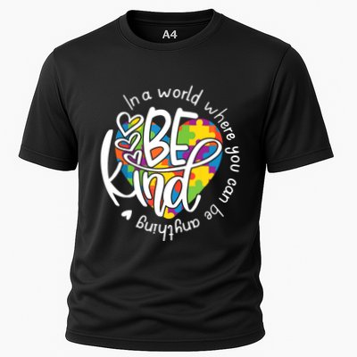 In A World Where You Can Be Anything Be Kind Kindness Performance Shirt