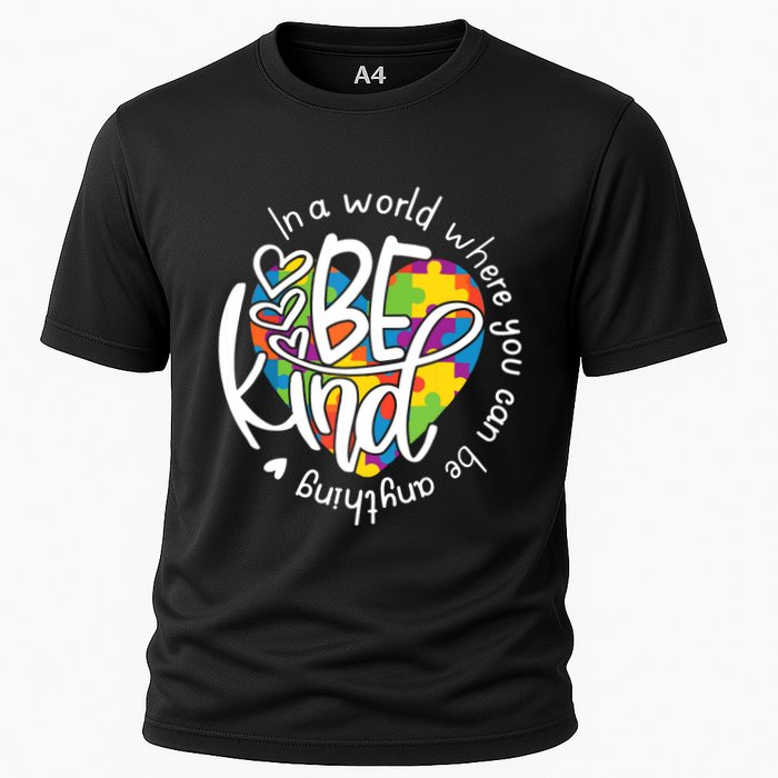In A World Where You Can Be Anything Be Kind Kindness Performance Shirt