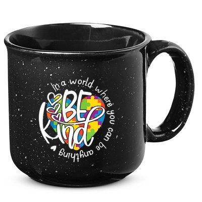 In A World Where You Can Be Anything Be Kind Kindness 15oz Campfire Ceramic Mug