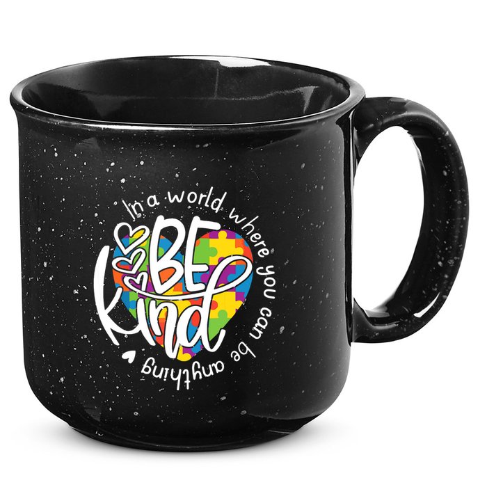 In A World Where You Can Be Anything Be Kind Kindness 15oz Campfire Ceramic Mug
