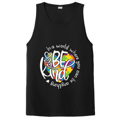 In A World Where You Can Be Anything Be Kind Kindness PosiCharge Competitor Tank