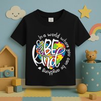 In A World Where You Can Be Anything Be Kind Kindness Toddler T-Shirt