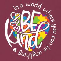 In A World Where You Can Be Anything Be Kind Kindness 16oz Travel Tumbler