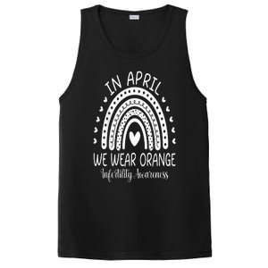 In April We Wear Orange Infertility Awareness Week PosiCharge Competitor Tank