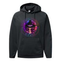 In A World Full Of Princesses Be A Witch Halloween Costume Performance Fleece Hoodie