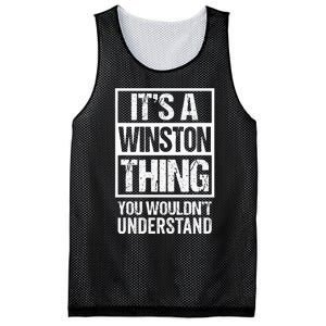 ItS A Winston Thing You WouldnT Understand First Name Mesh Reversible Basketball Jersey Tank