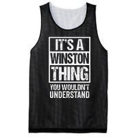 ItS A Winston Thing You WouldnT Understand First Name Mesh Reversible Basketball Jersey Tank