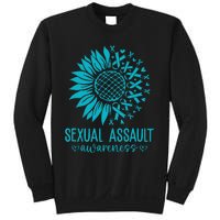 In April We Wear Teal Sexual Assault Awareness Month Sweatshirt