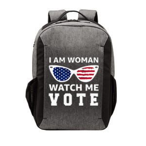 I Am Woman Watch Me Vote Vector Backpack