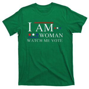 I Am Woman Watch Me Vote Election Day 2024 T-Shirt