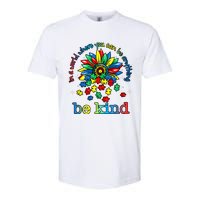 In A World Where You Can Be Anything Be Kind Autism Awareness Softstyle CVC T-Shirt