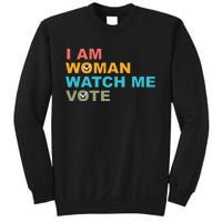 I Am Woman Watch Me Vote Sweatshirt