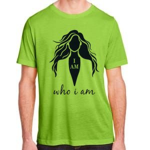 I Am Who I Am Women For President Kamala Harris Walz 2024 Adult ChromaSoft Performance T-Shirt