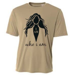 I Am Who I Am Women For President Kamala Harris Walz 2024 Cooling Performance Crew T-Shirt