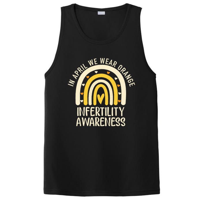 In April We Wear Orange Infertility Awareness Week Ivf PosiCharge Competitor Tank