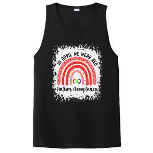 In April Wear Red Instead Autism Acceptance PosiCharge Competitor Tank