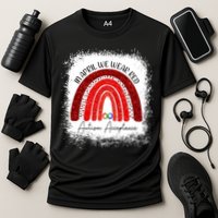 In April We Wear Red Autism Acceptance Performance Shirt