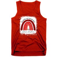 In April We Wear Red Autism Acceptance Tank Top