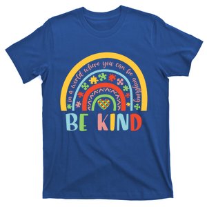 In A World Where You Can Be Anything Be Kind Autism Gift T-Shirt