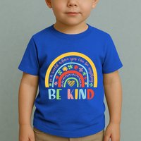 In A World Where You Can Be Anything Be Kind Autism Gift Toddler T-Shirt