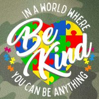In A World Where You Can Be Anything Be Kind Kindness Legacy Tie Dye Trucker Hat