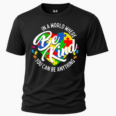 In A World Where You Can Be Anything Be Kind Kindness Performance Shirt